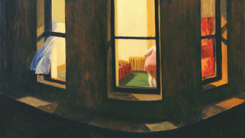 Hopper, Edward (1882-1967): Night Windows. (1928). New York, Museum of Modern Art (MoMA) Oil on canvas, 29 x 34ˆ (73,7 x 86,4 cm). Gift of John Hay Whitney. 248.1940*** Permission for usage must be provided in writing from Scala. May have restrictions - please contact Scala for details. ***